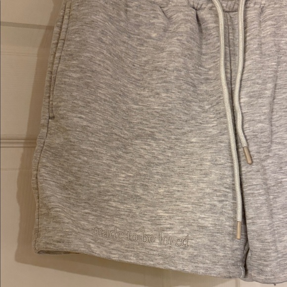 Gray Sweat Shorts - Picture 2 of 3